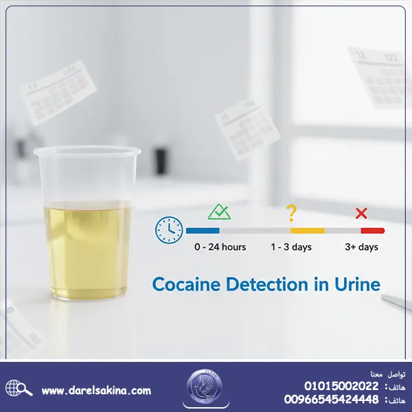 مدة بقاء الكوكايين في البول